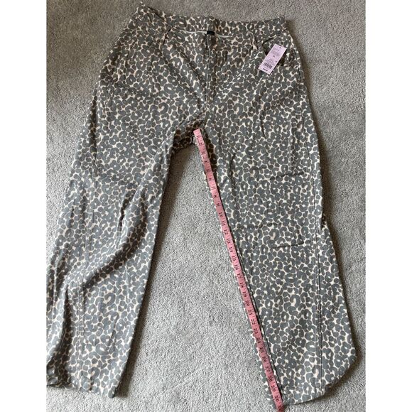 Wild Fable Leopard Print Straight Leg Pants - Picture 7 of 10